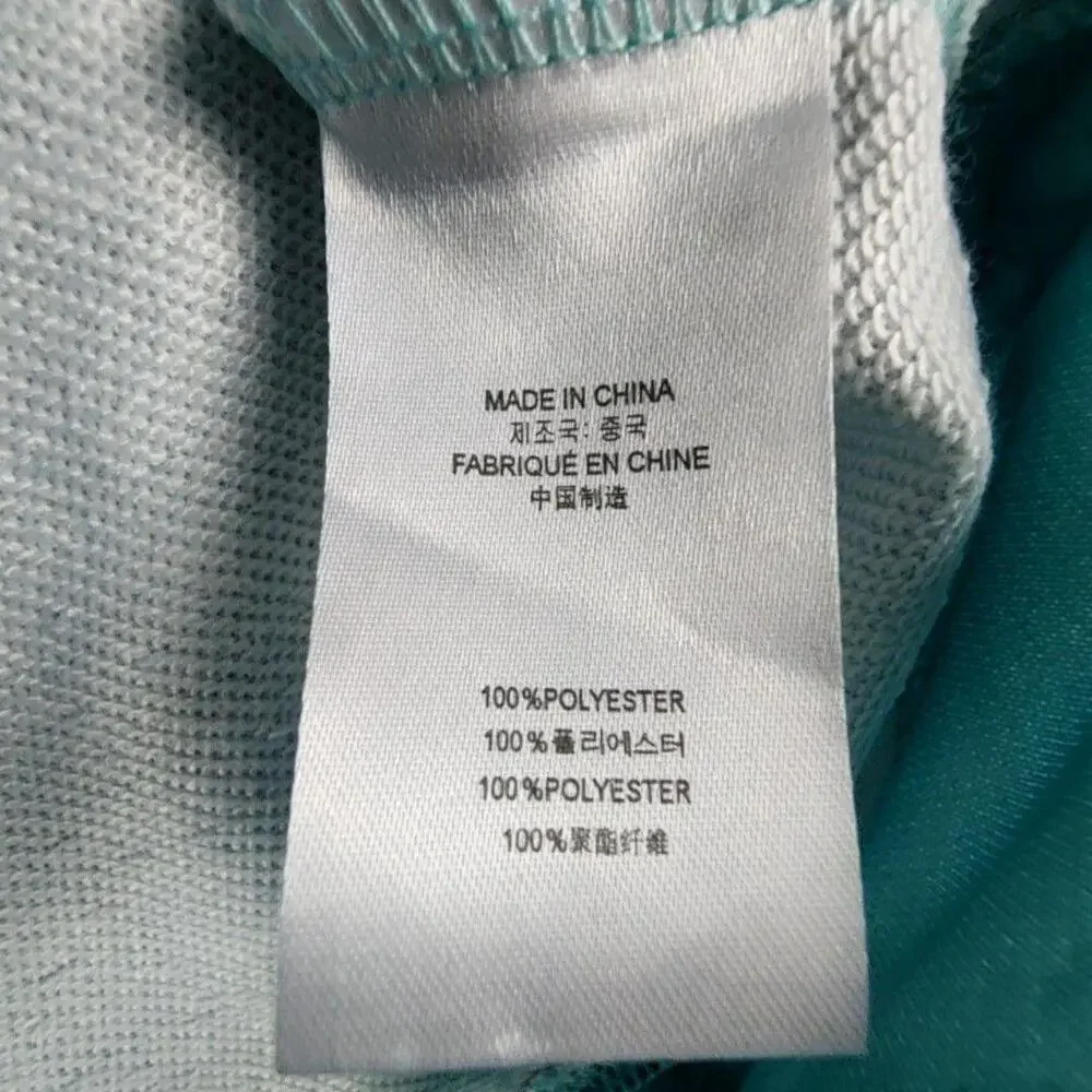 Hooey Hoodie Sweatshirt Womens XL Blue Rope Like A Girl Marble Fleece Pullover